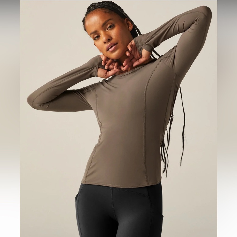 Beyond Yoga Power Beyond Lite Air Shield Long Sleeve Top